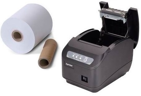 2 rollos Papel térmico A4 térmico máquina papel original largo tiempo 10-15  almacenamiento tipo papel para A40 impresora, Moda de Mujer